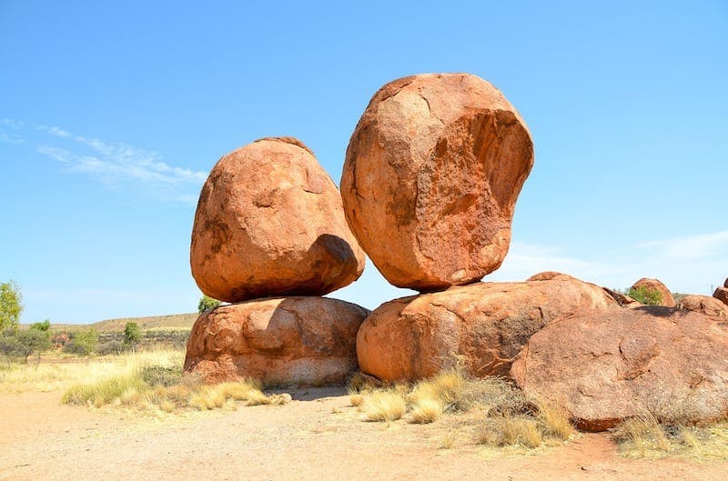 unusual places to visit in australia the devils marbles