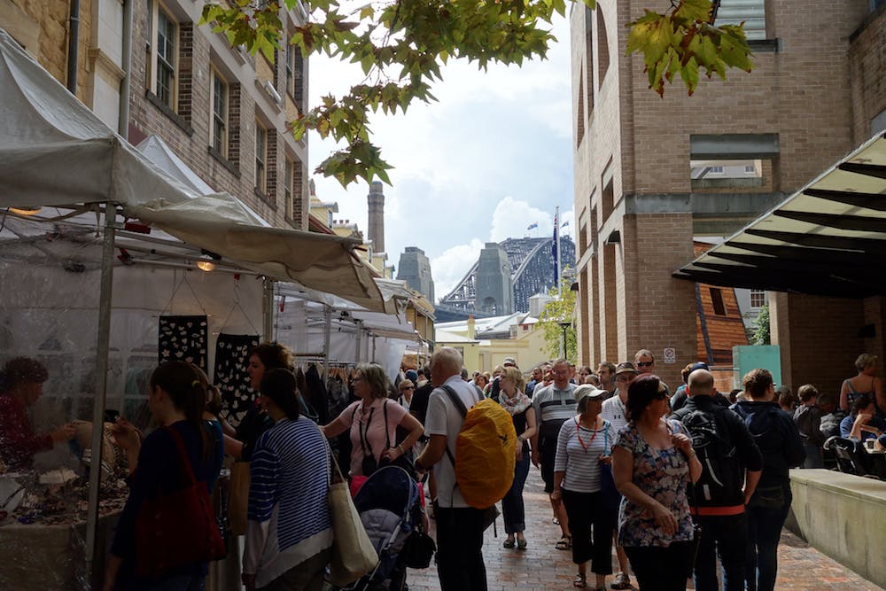 the rocks market sydney