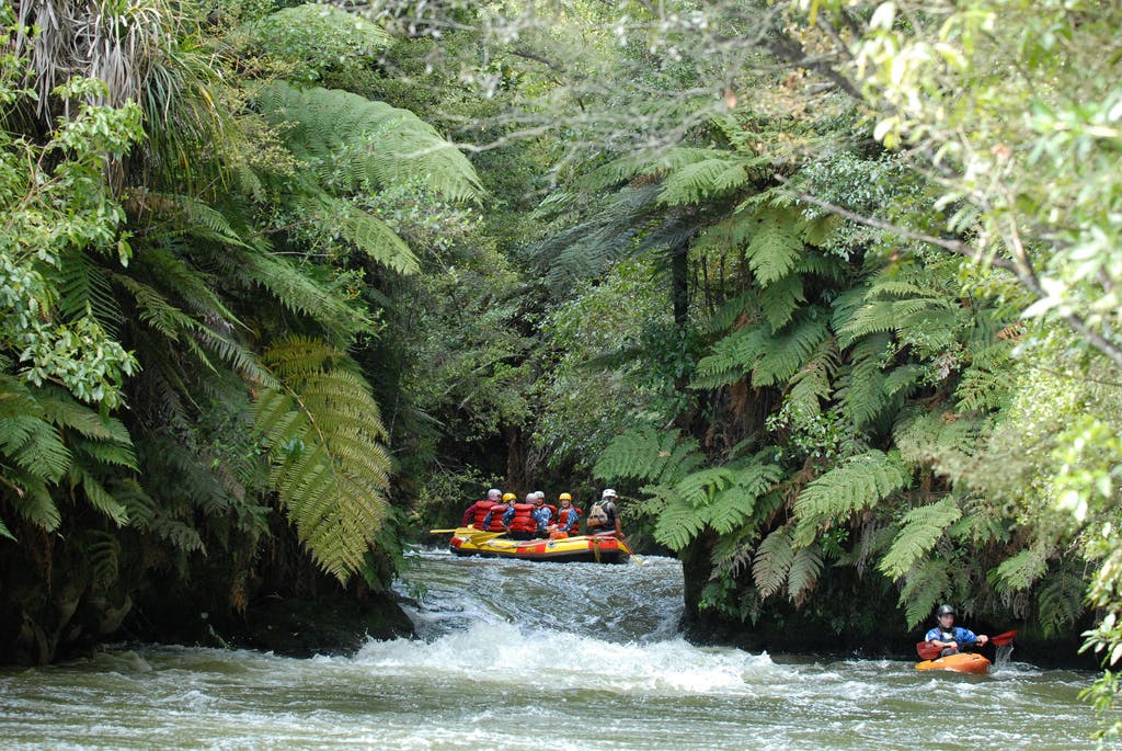 whitewater rafting rotorua