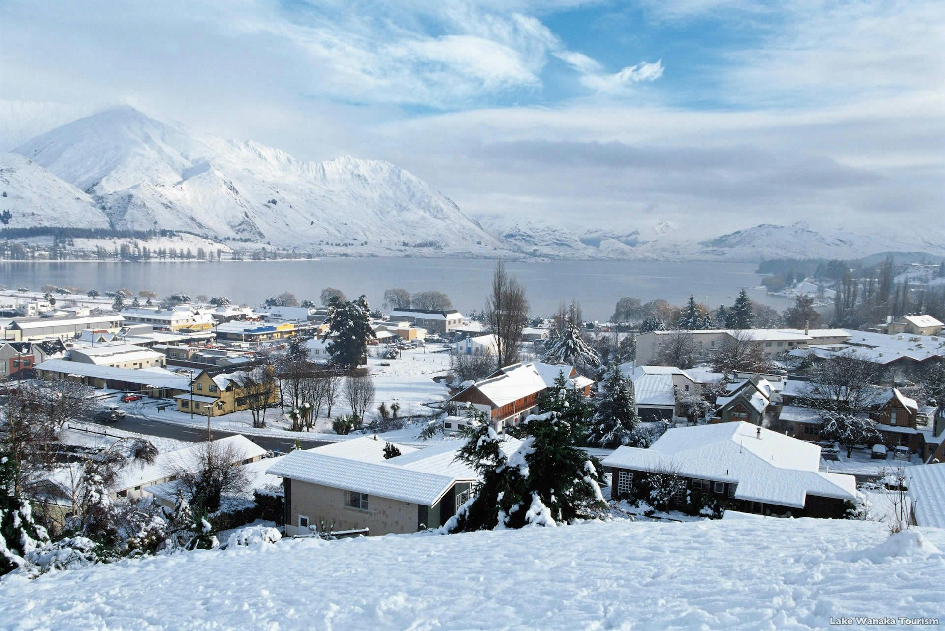 wanaka new zealand in winter