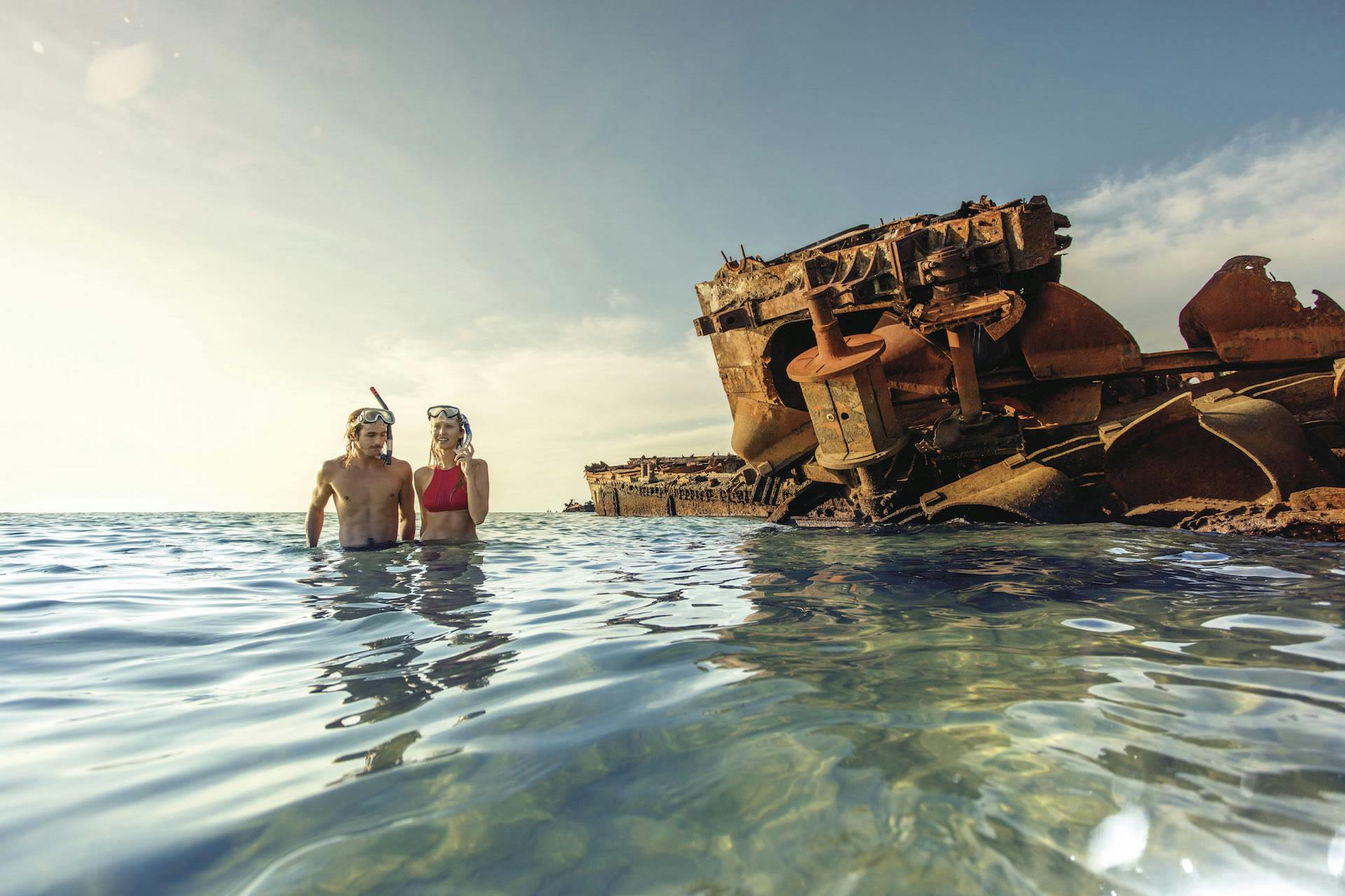 Shipwreck on Moreton Island