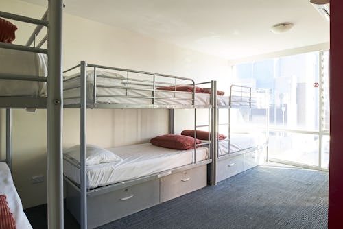 6 bed dorm with ensuite at base st kilda backpackers