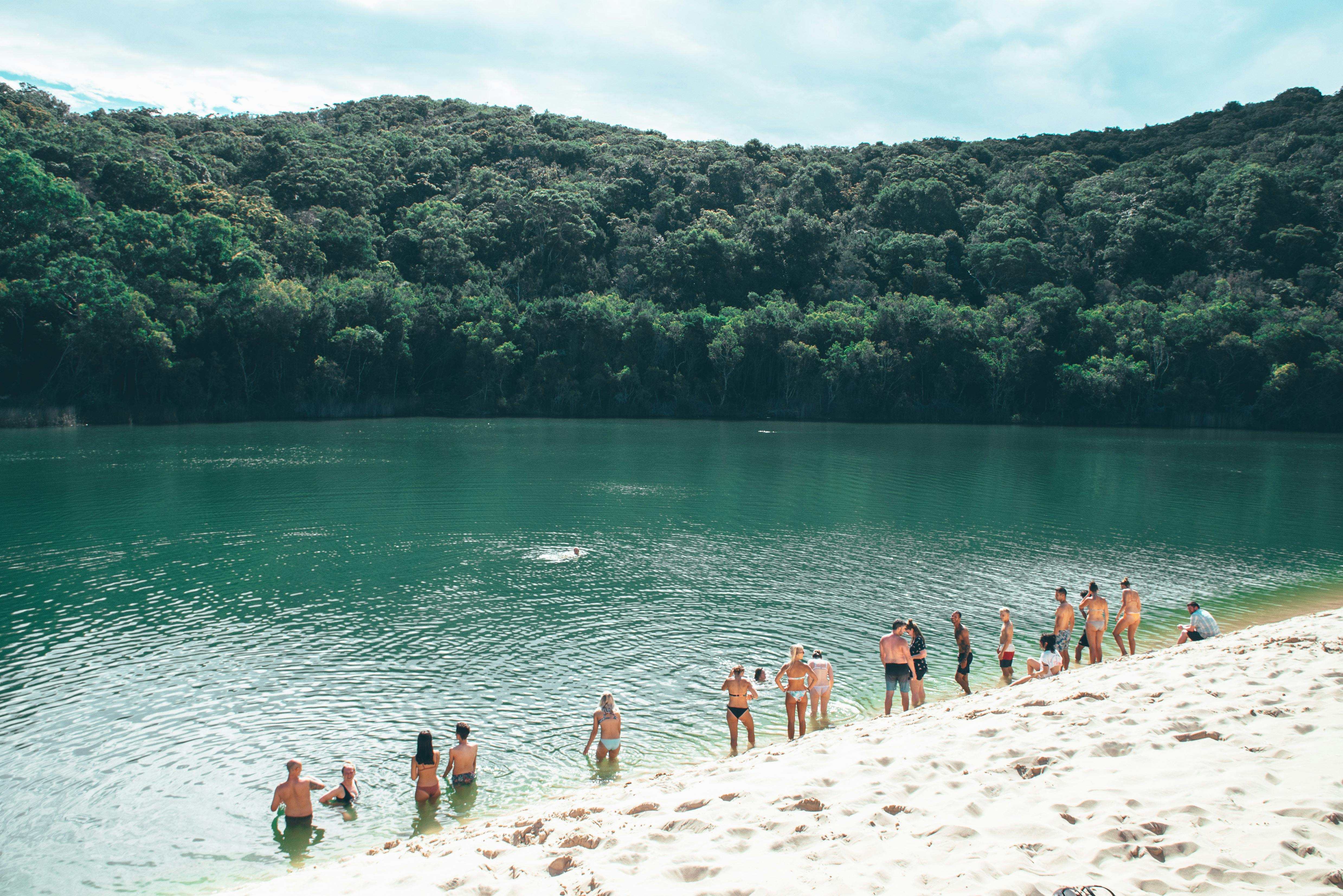 lake wabby fraser island