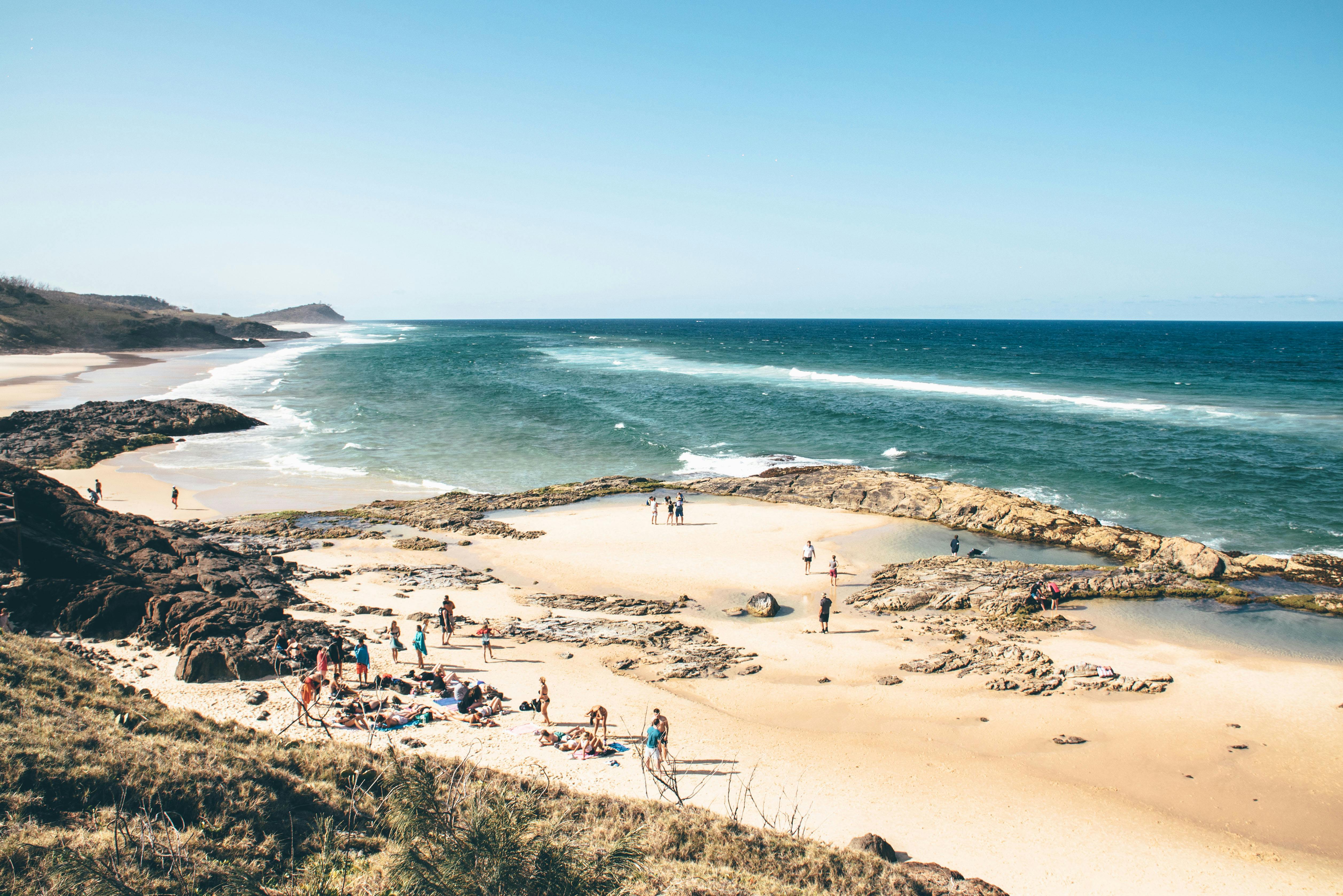 champagne pools fraser island