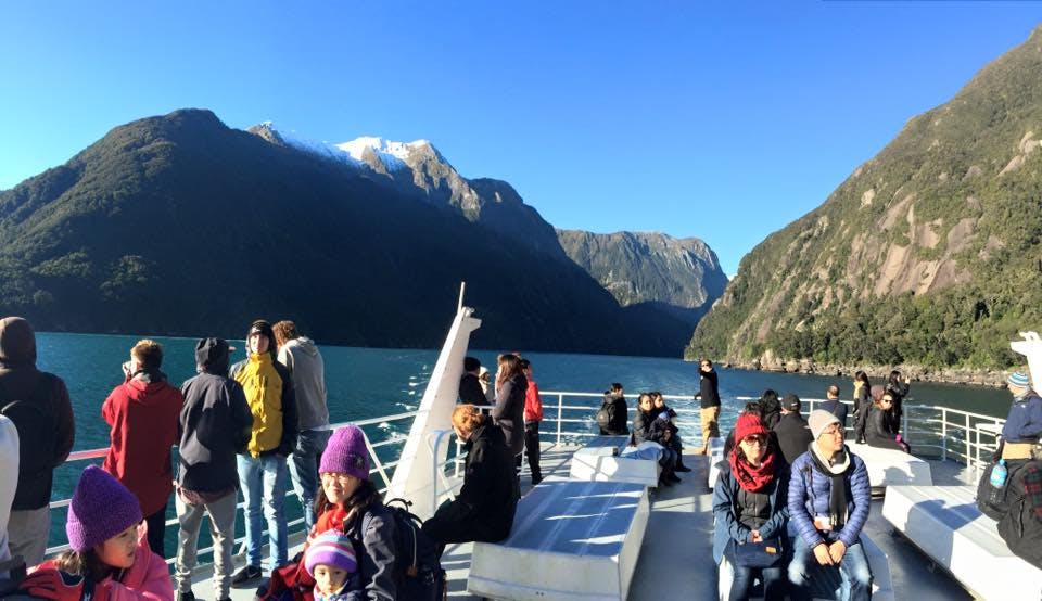 milford sound boat trip