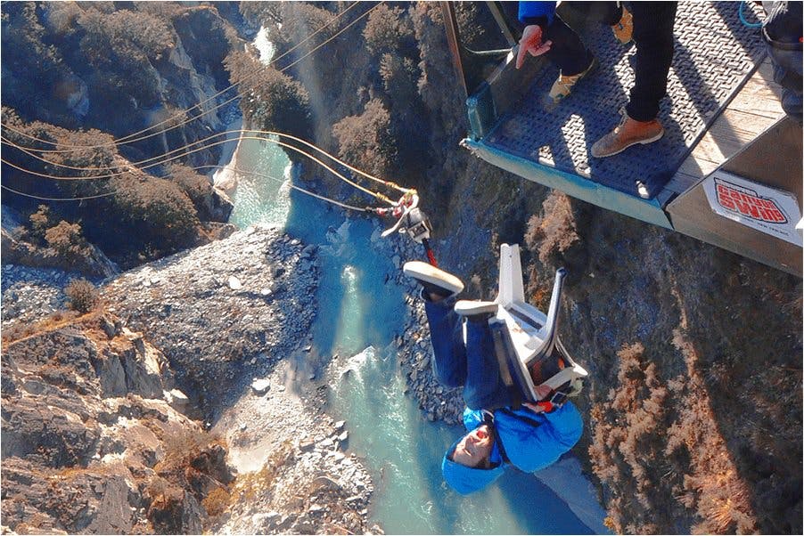 sshotover canyon Swing the chair