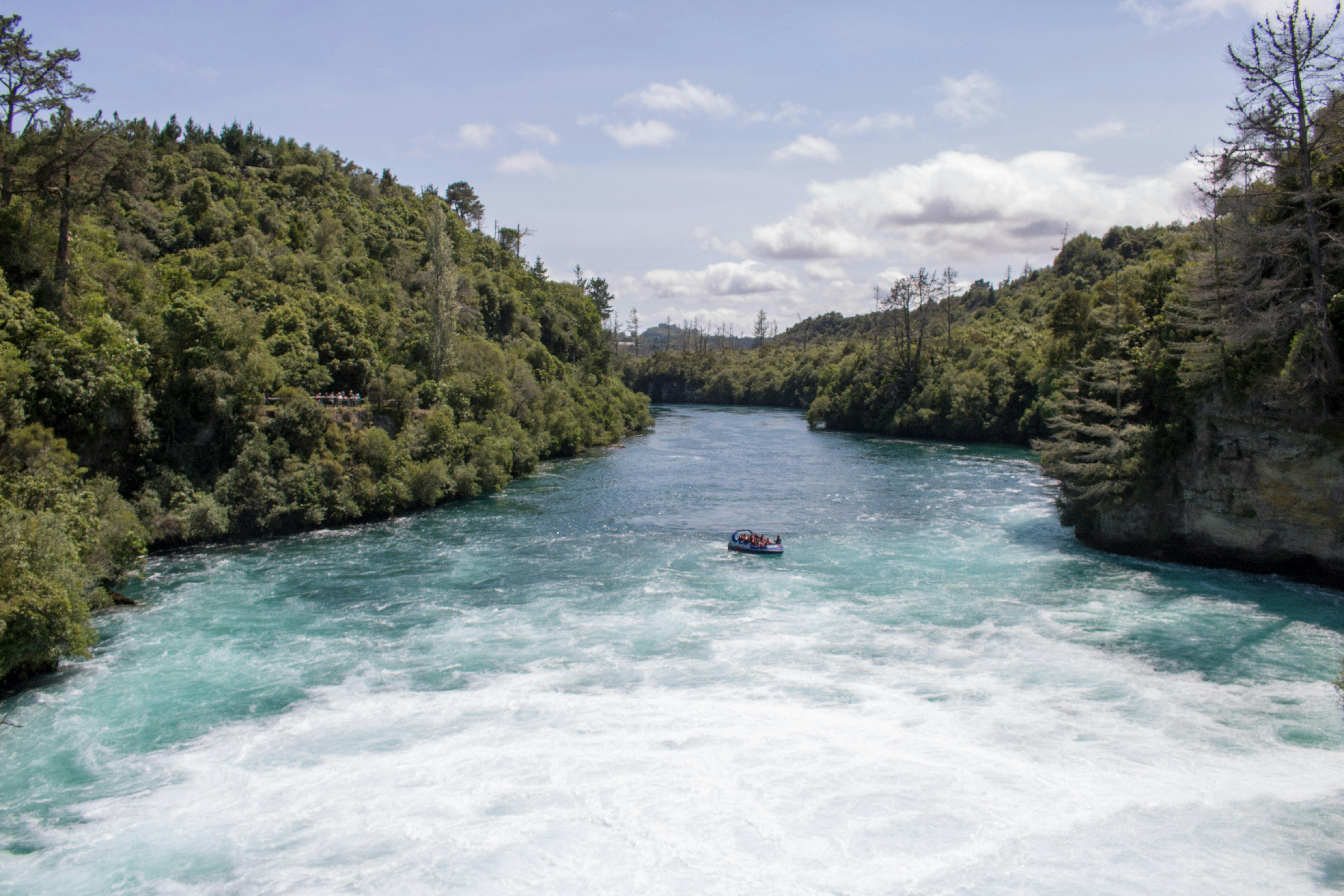 huka falls jet a must do taupo activity