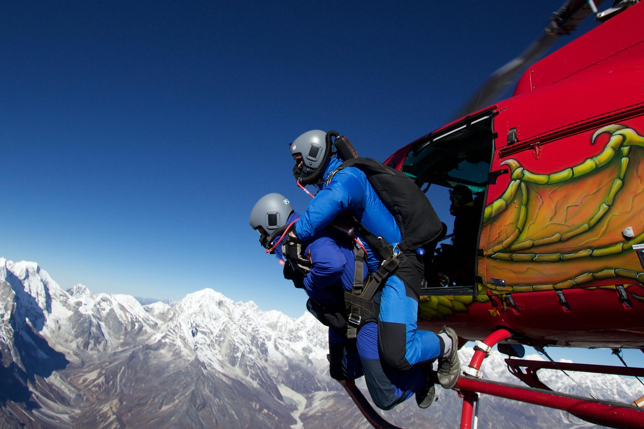 best places to skydive himalayas