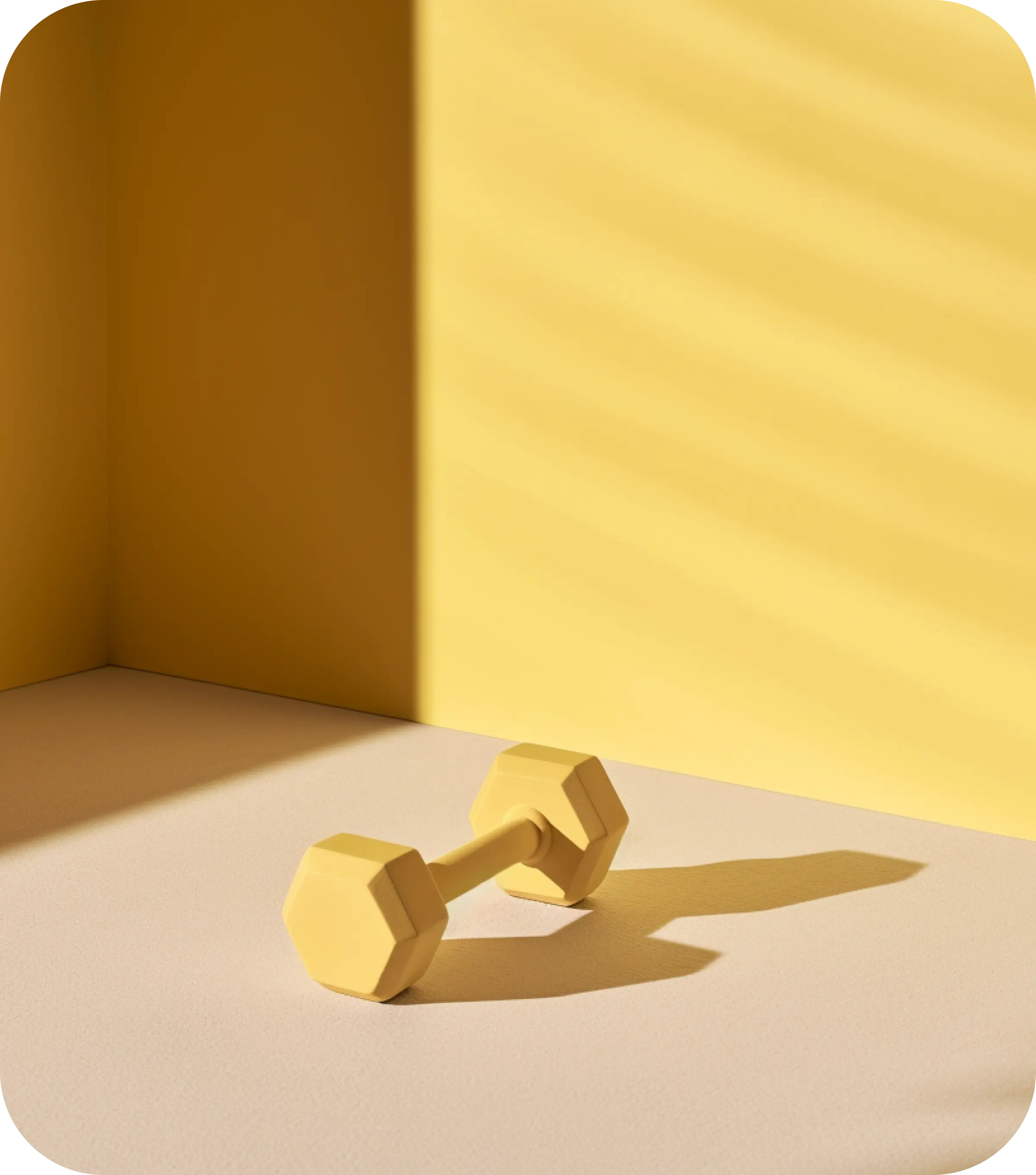 photo of a dumbel on the floor
