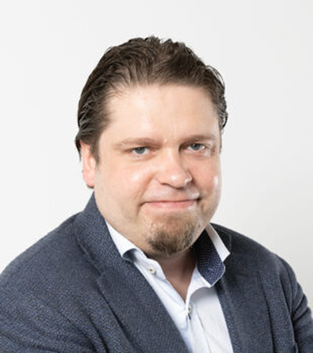 Toimitusjohtaja Ville Rönkön valokuva