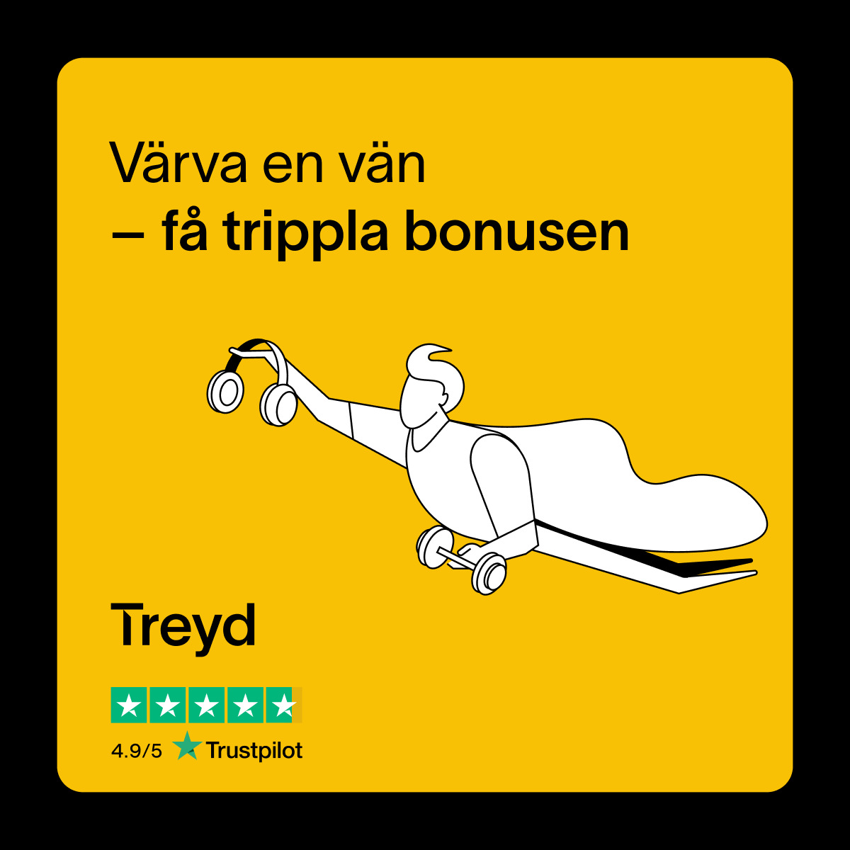 värva en vän och få trippla bonusen