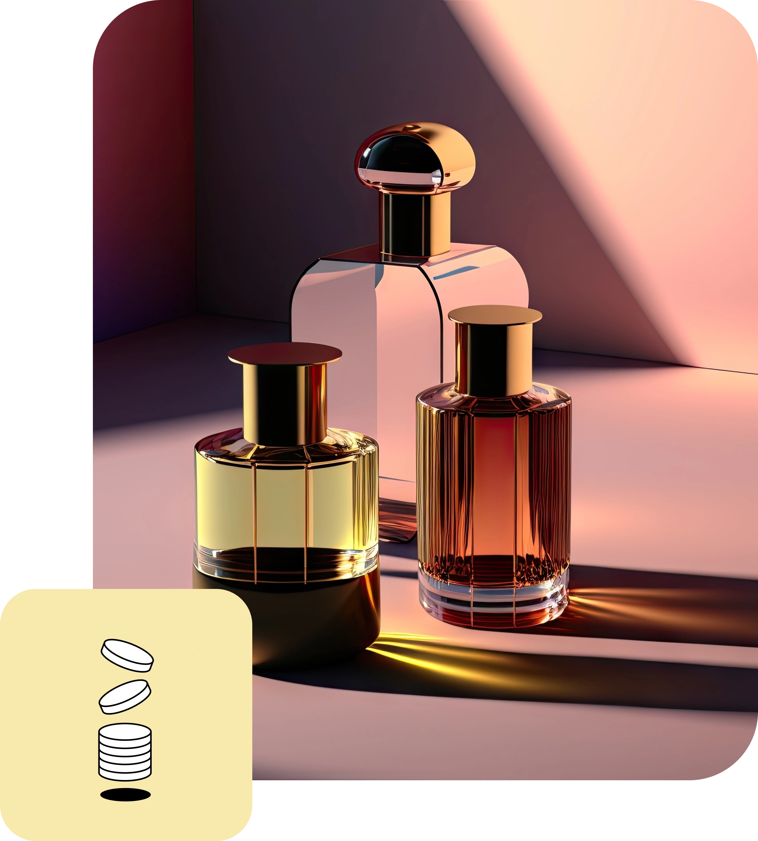 perfume bottles