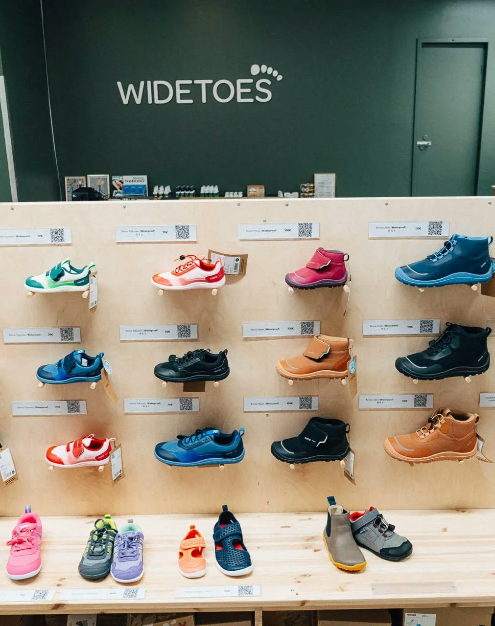 widetoes colorful kids shoes
