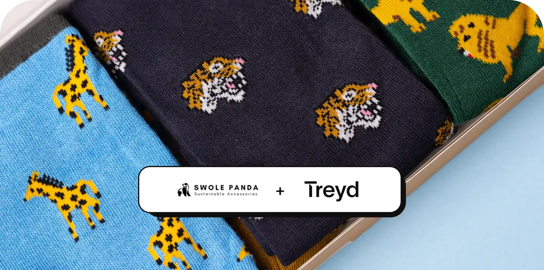 Swole Panda x Treyd customer case cover