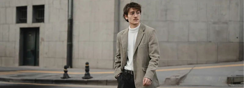 Man walking across the street – use own cash reserves or not