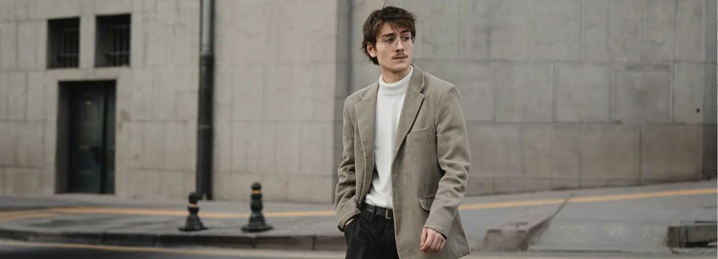 Man walking across the street – use own cash reserves or not