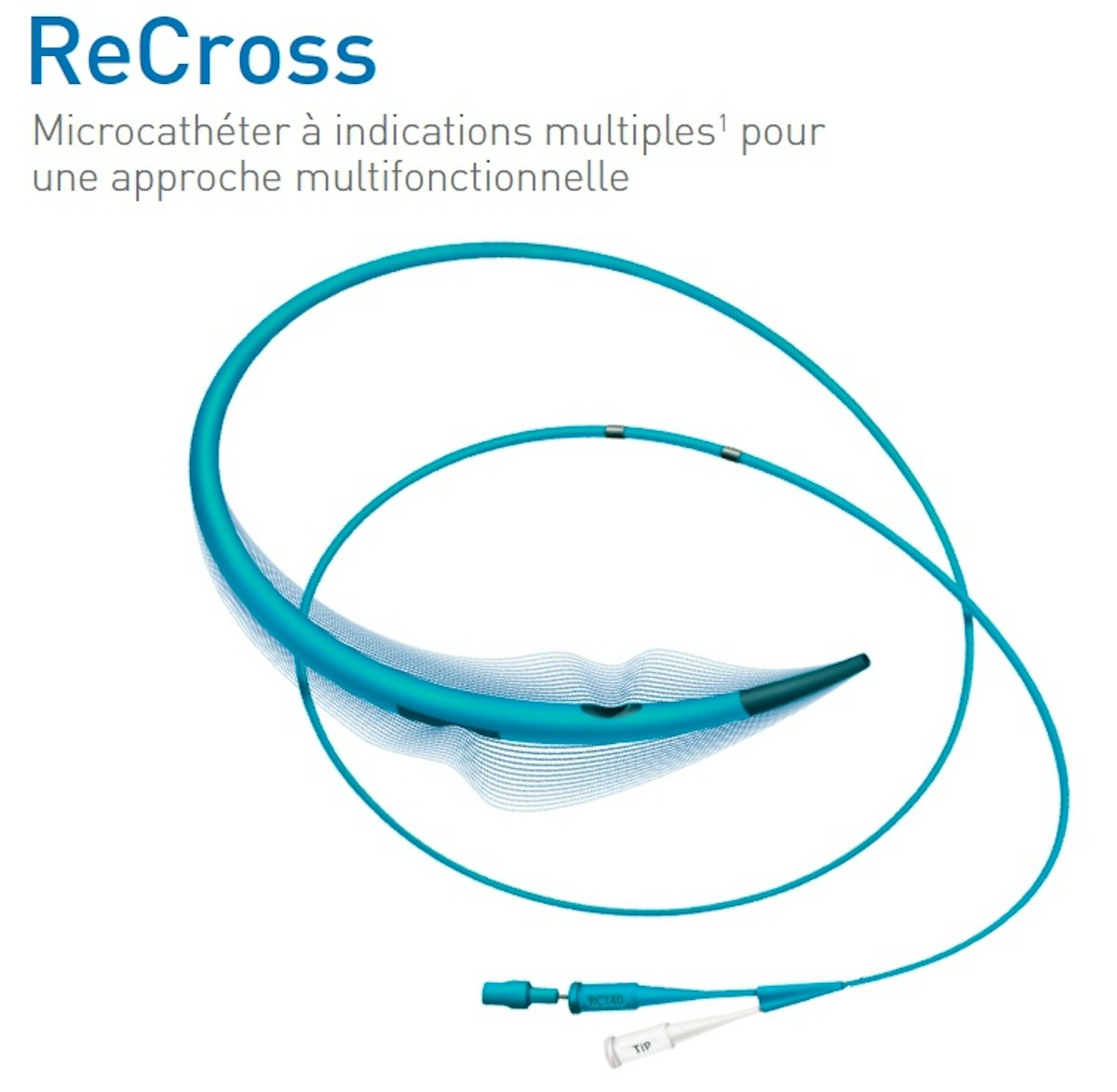 Microcathéter Recross (double lumière OTW)