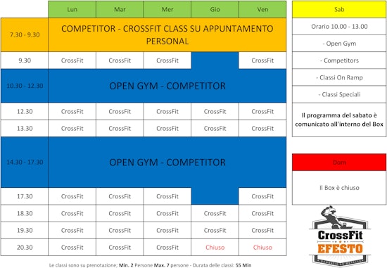 1477488541 orario corsi