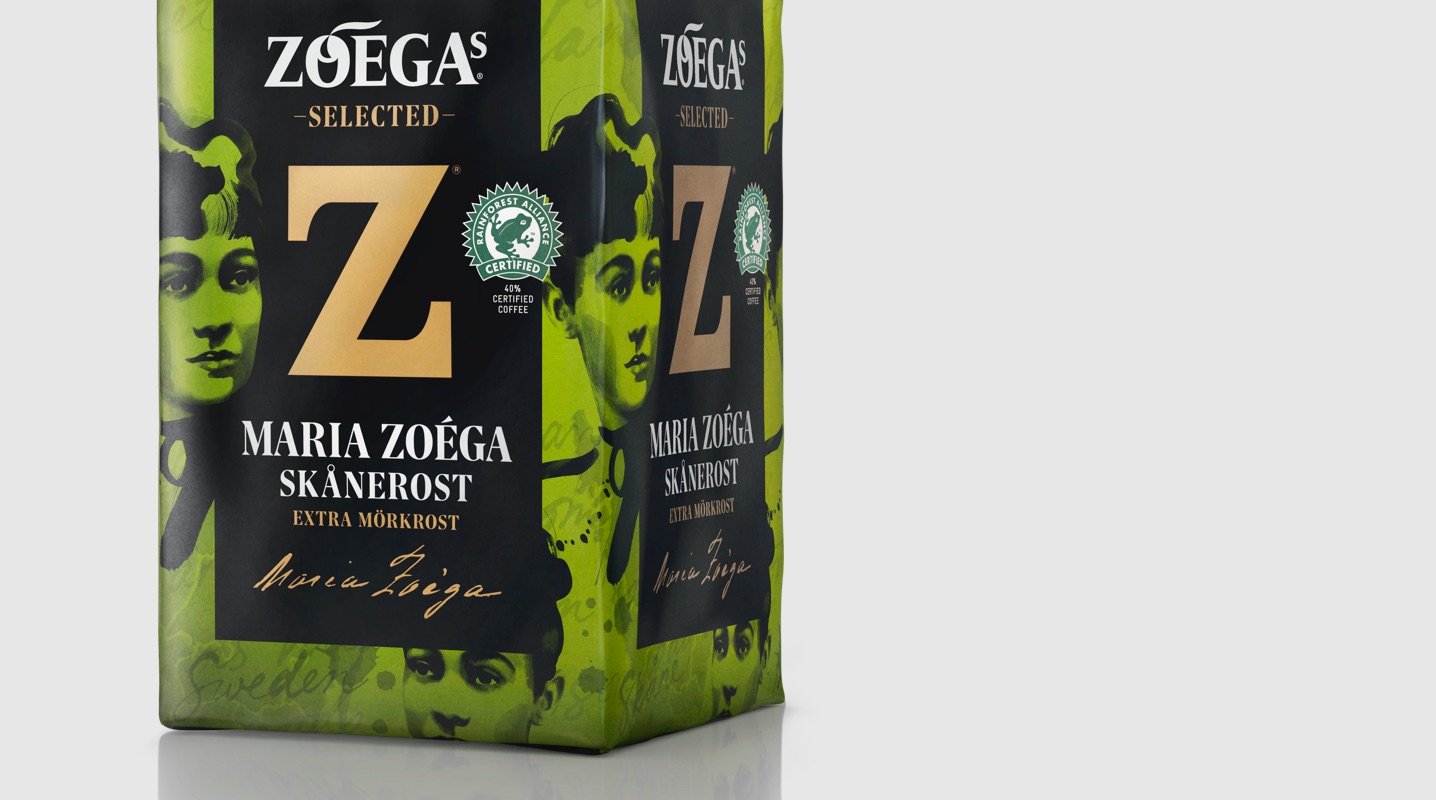 Zoegas Packaging Design
