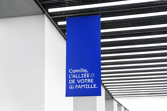 camille, UCM, logo, identité, branding