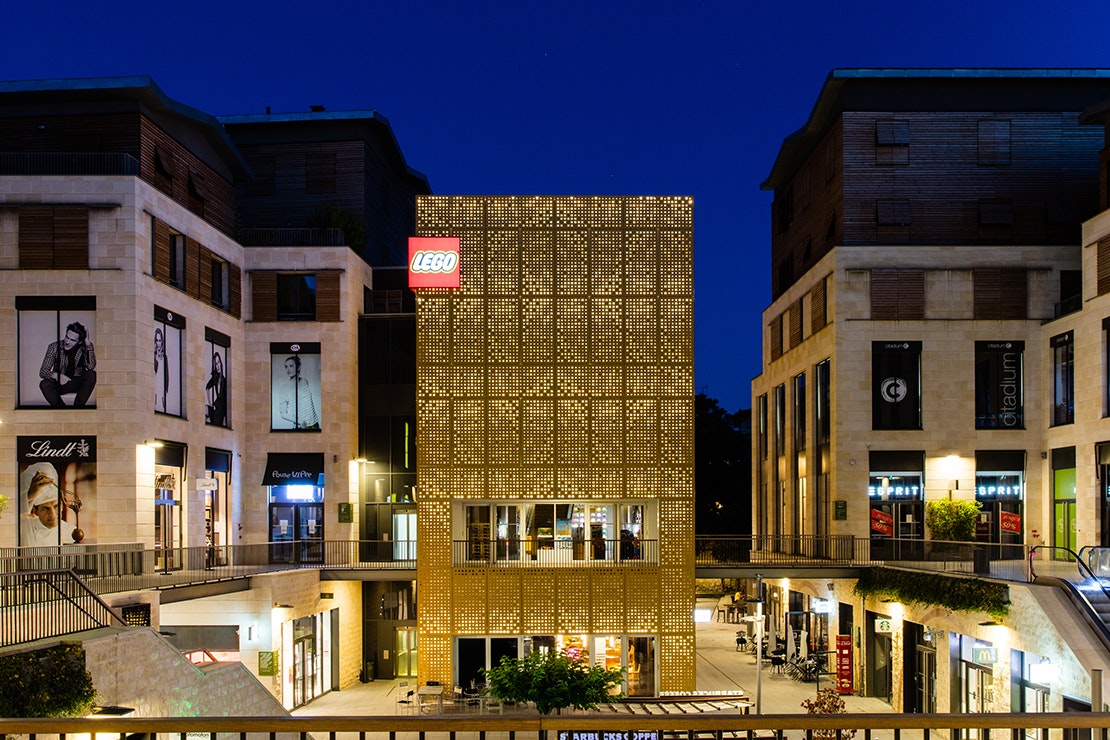 Promenade Sainte Catherine, shopping, architecture