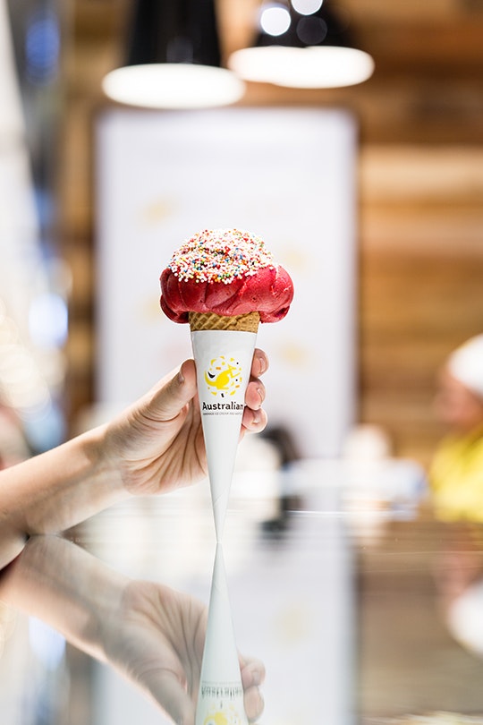 Australian, ice-cream, branding, design