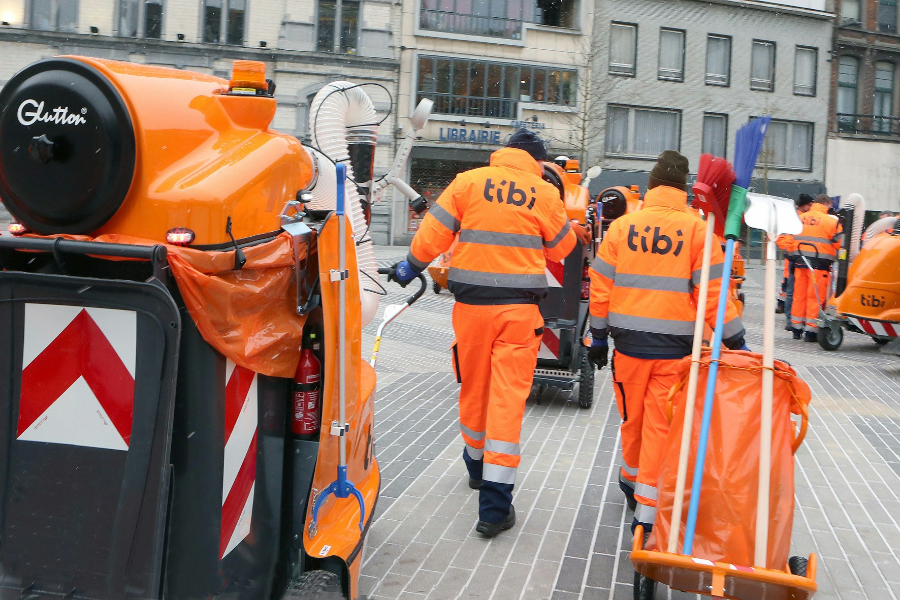 Tibi, gestion déchets, Charleroi