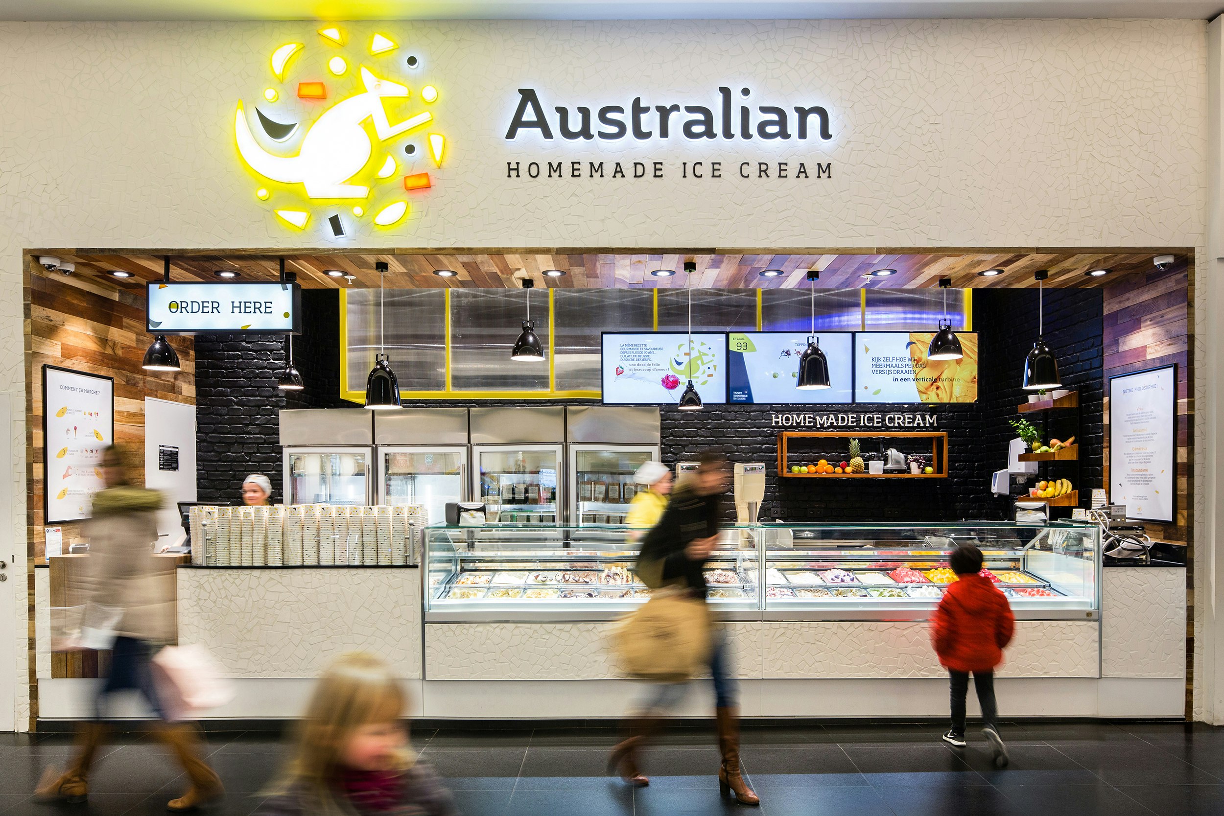 Australian, ice-cream, branding, design