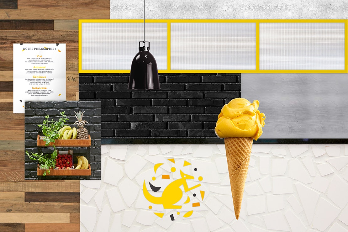 Australian, ice-cream, branding, design