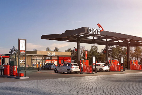 Oryx-The panafrican petrol station brand.