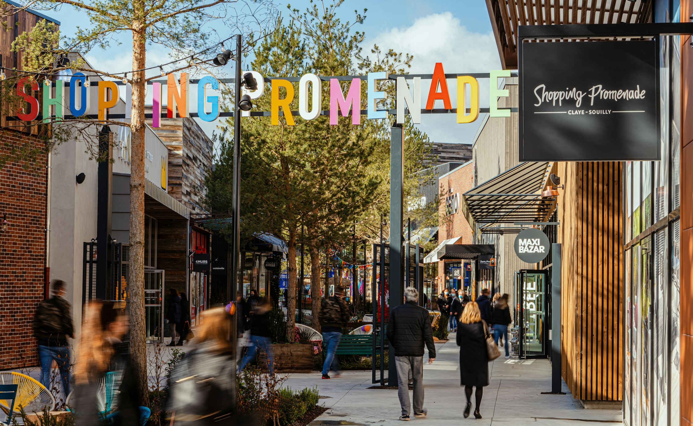 Shopping Promenade ClayeSouilly & Strasbourg Minale Design Strategy