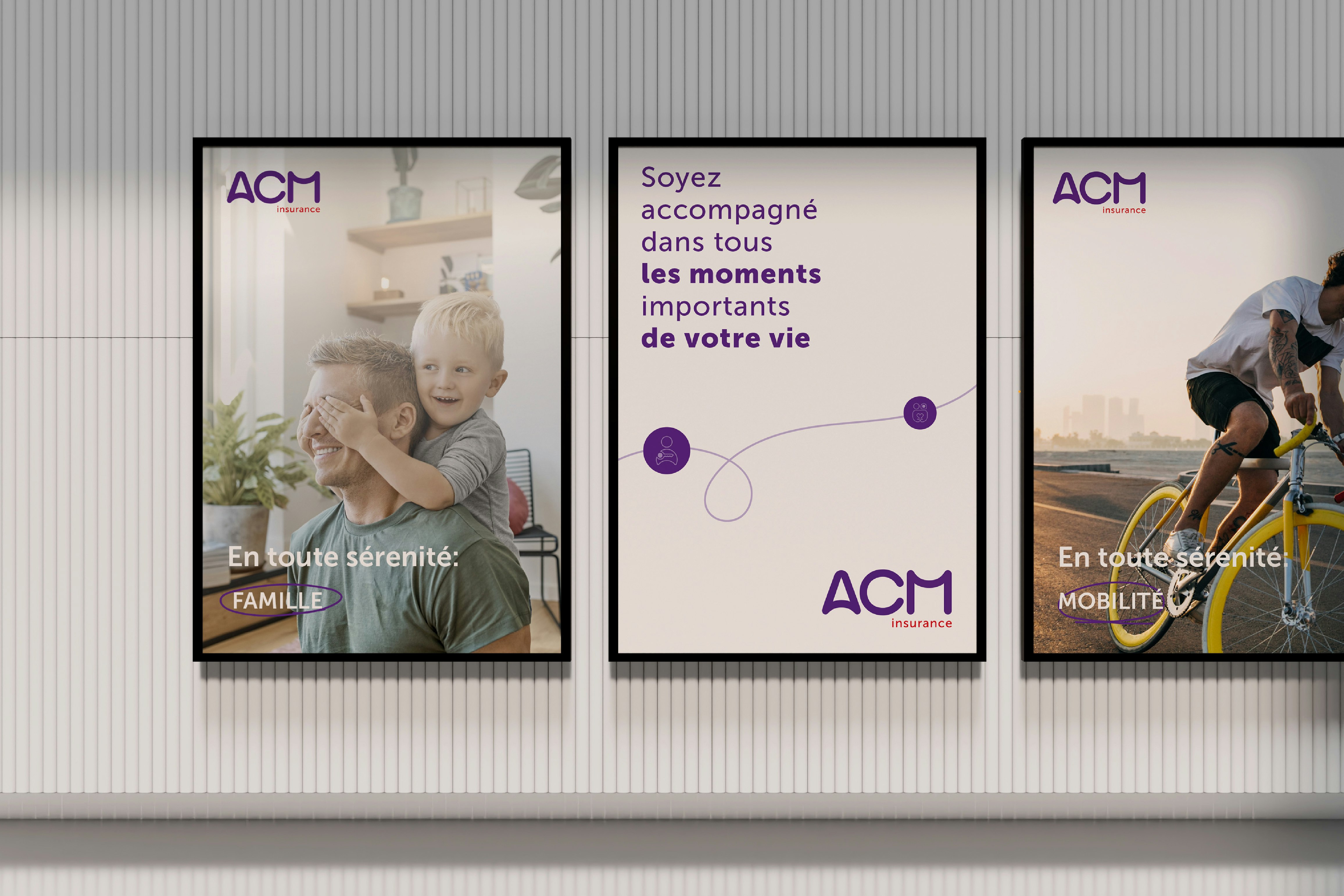 Visual identity, Branding, ACM Insurance, Customer relationship, Design Strategy