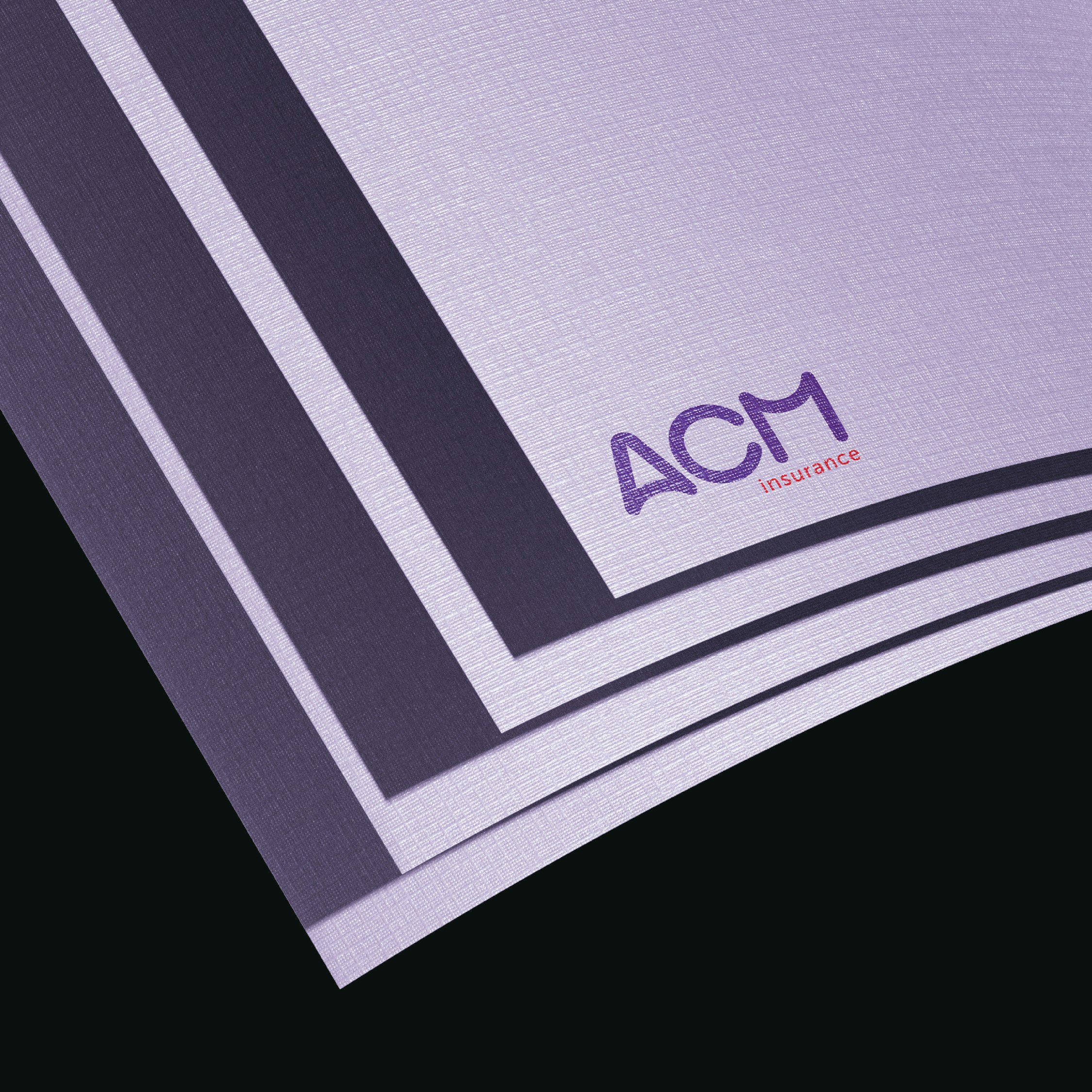 Brand Design, Visual identity, Brand, Logo, Graphic charter, ACM Insurance