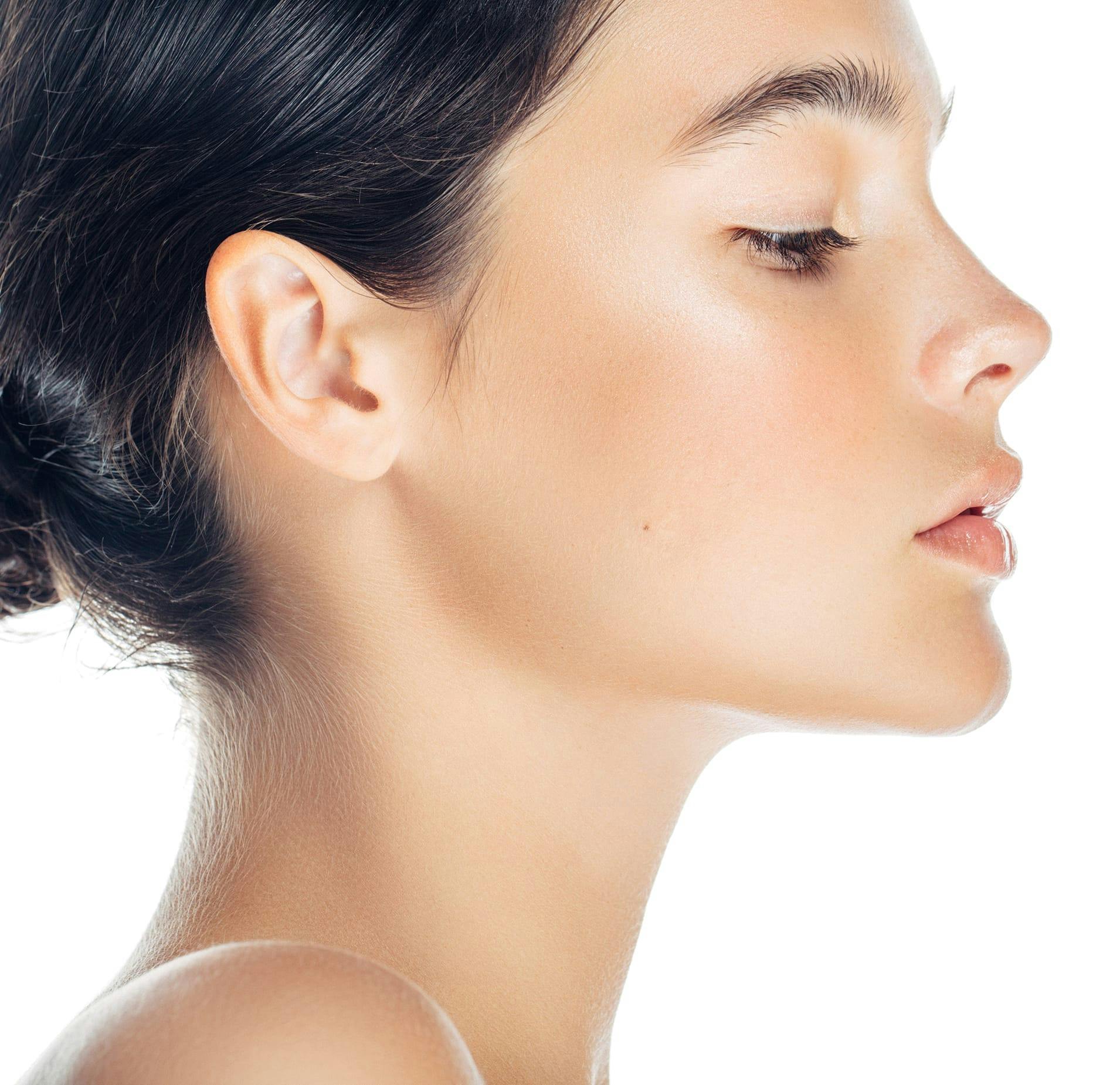 Side Profile of Woman's Face