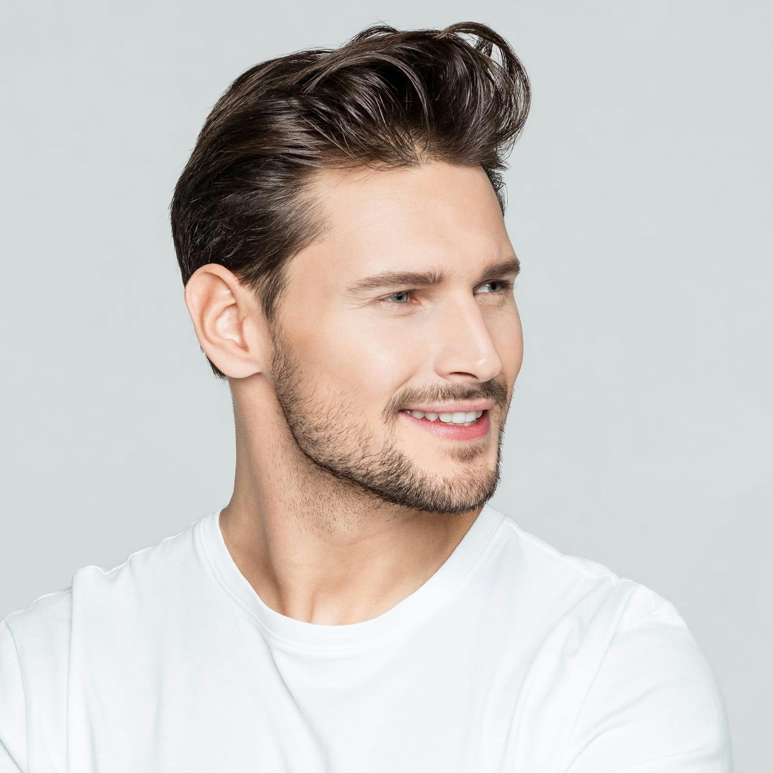 Handsome Man with White Shirt