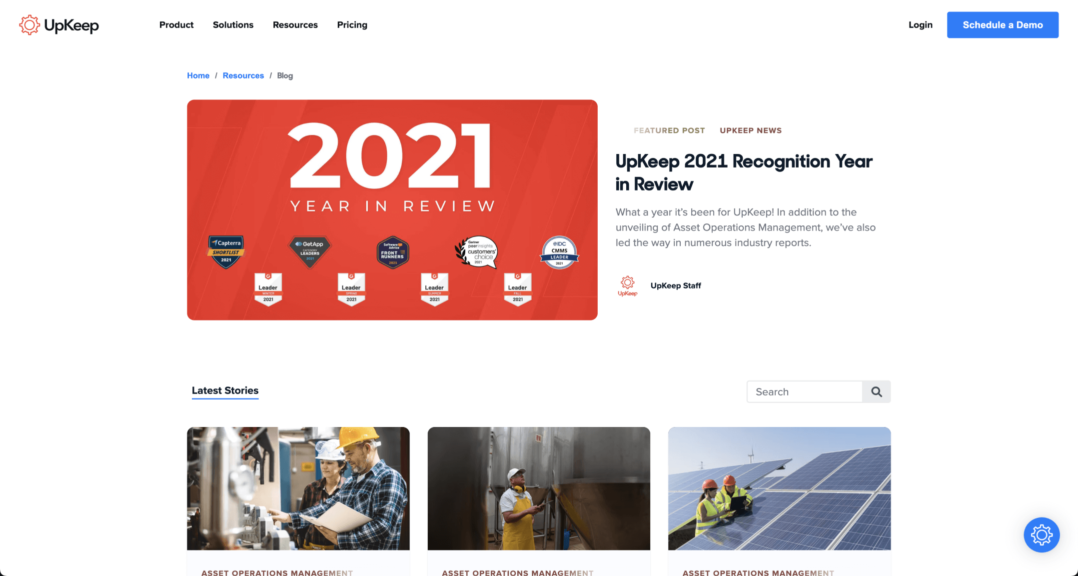 UpKeep - Blog
