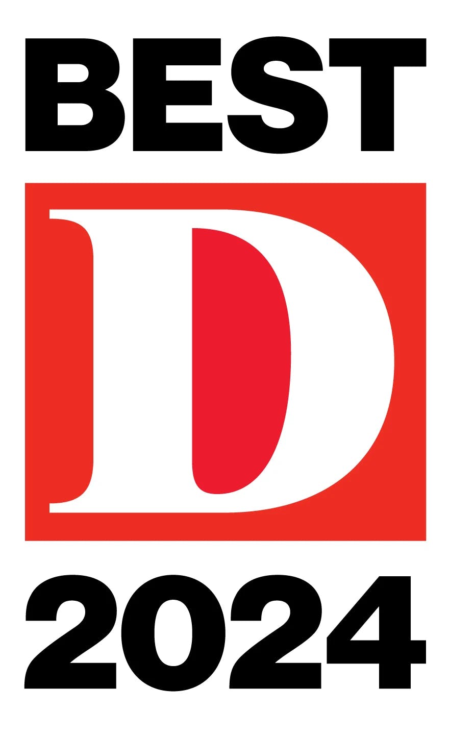 Voted Best D 2024 Logo