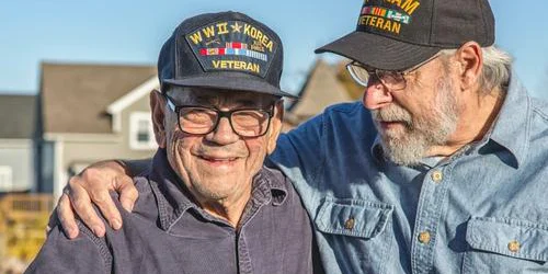 Two older veterans