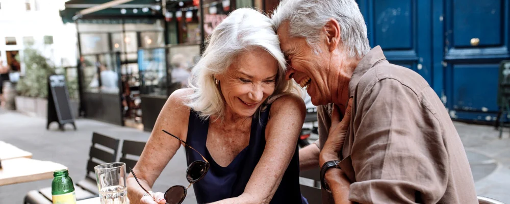 two seniors on a date