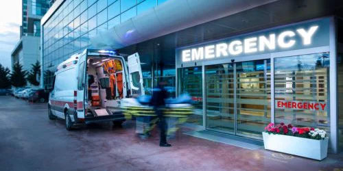 Emergency Transport and Admission at Hospital
