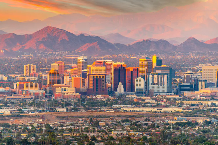 Scenic photo of Phoenix Arizona