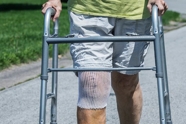 Person with walker