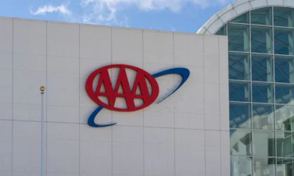 AAA logo on building