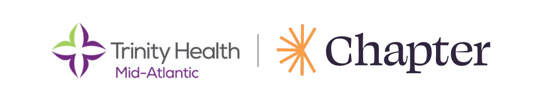 Trinity Health Mid Atlantic + Chapter Logo