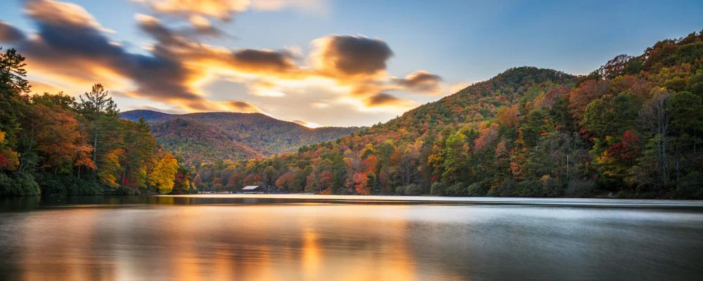 Vogel State Park, Georgia, USA in Autumn
