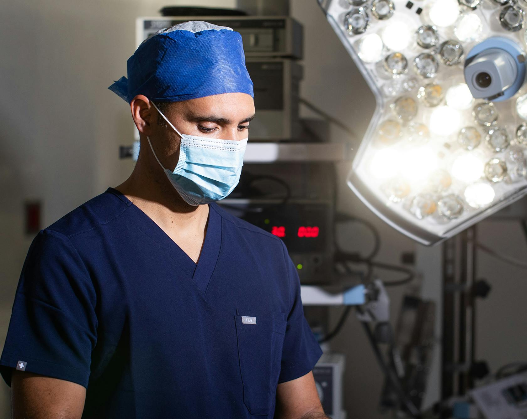 Doctor in surgery room