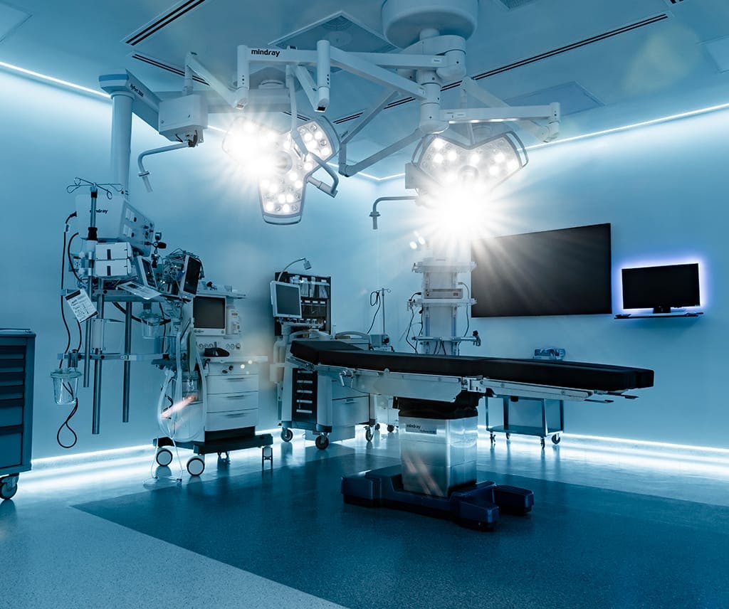 Surgical room at Obesity Control Center