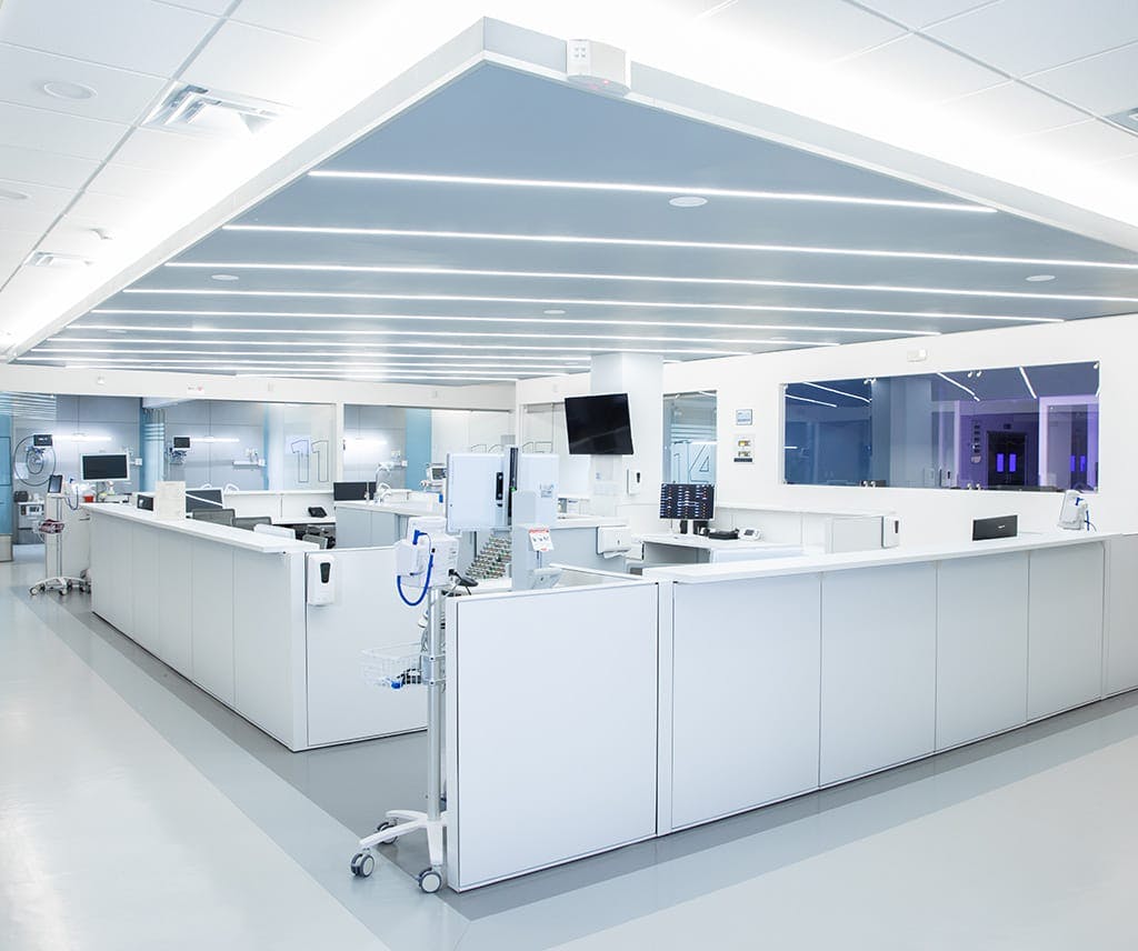 Receptionist desk area at Obesity Control Center