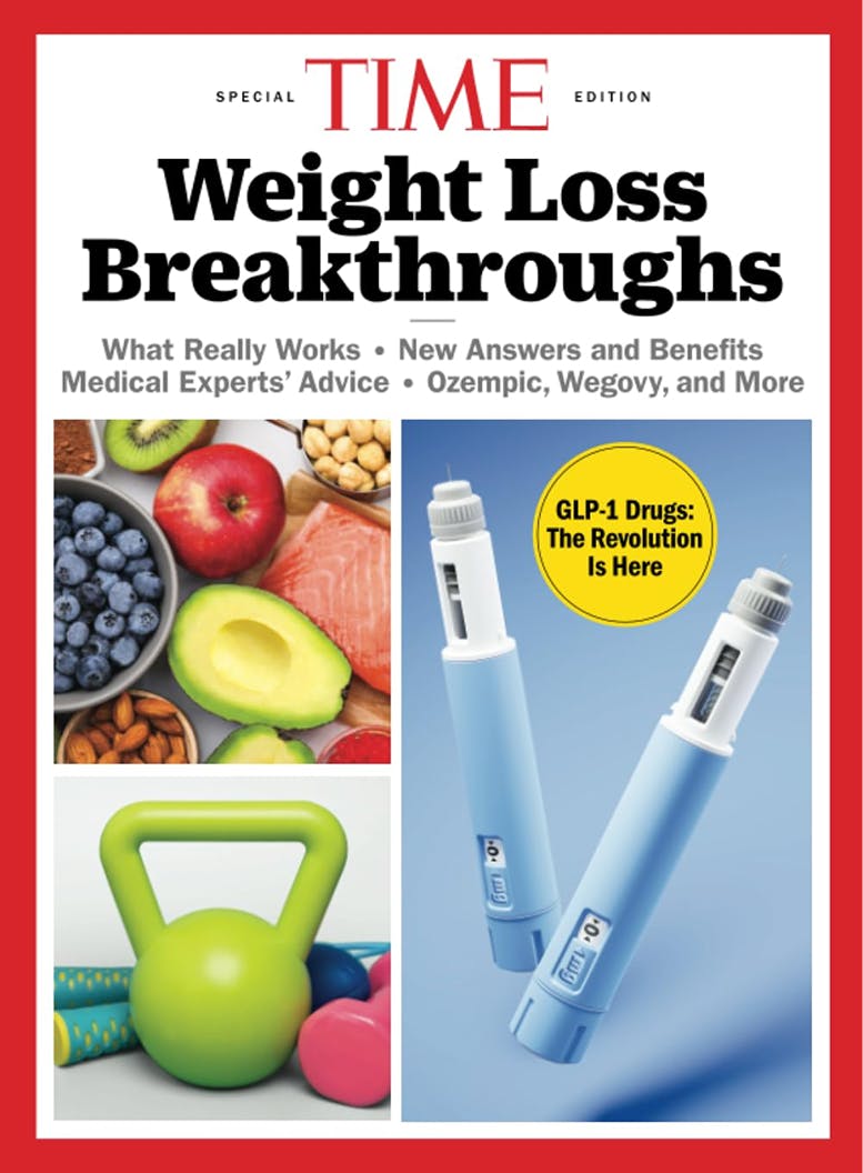 Time Magazine cover Weight Loss Breakthroughs