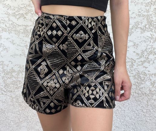 shorts estampado
